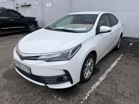 Toyota Corolla, 2017 г., 136 036 км