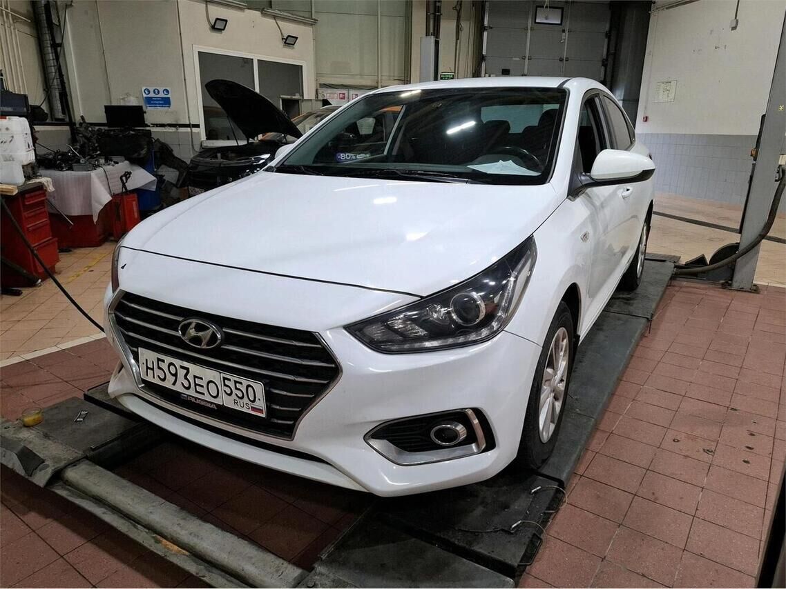 Hyundai Solaris, 2018 г., 122 478 км