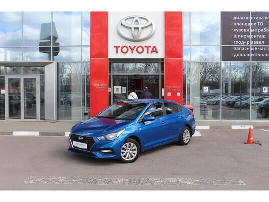 Hyundai Solaris, 2018 г., 98 892 км