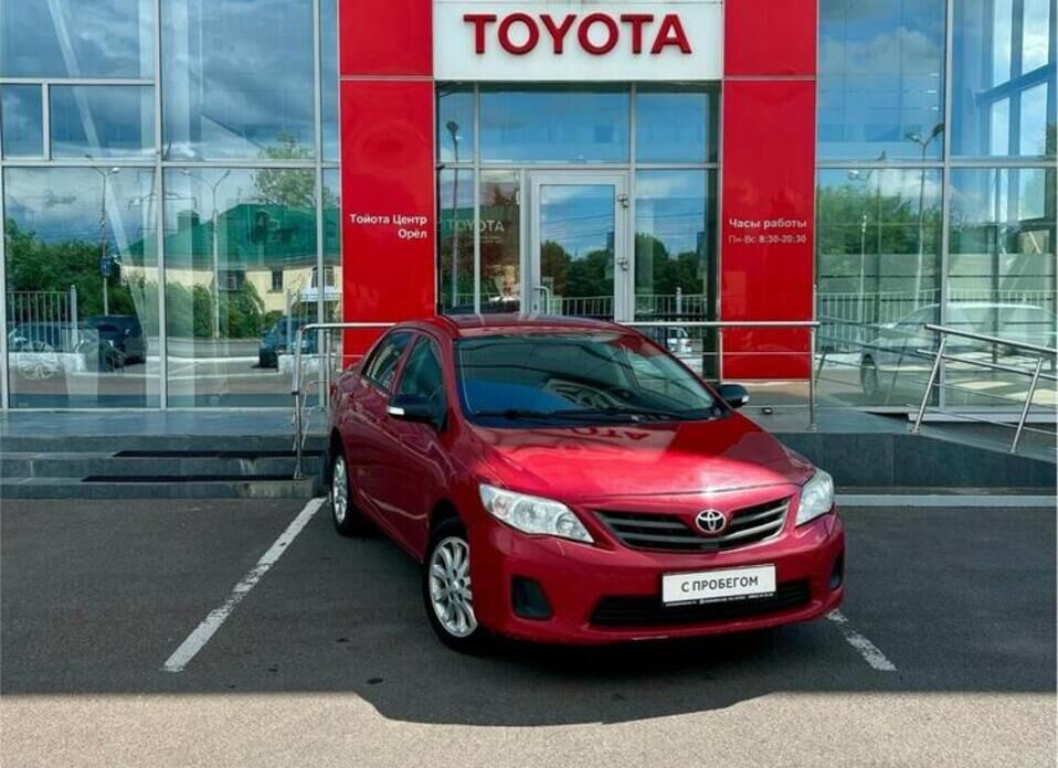 Toyota Corolla, X (E140, E150) Рестайлинг 1.6 MT (124 л.с.)